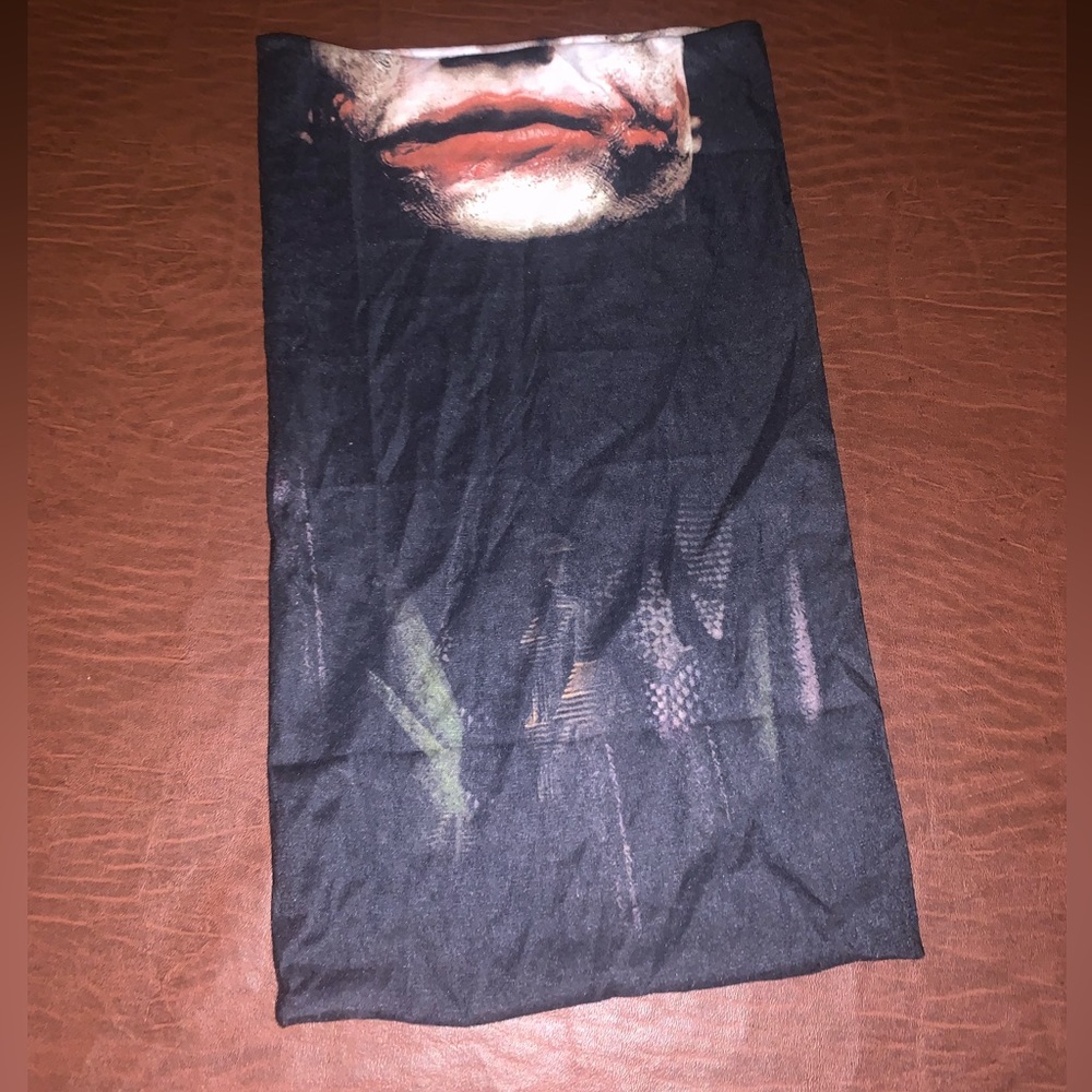 Joker face covering